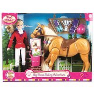 Eine Puppe mit einem Pferd - Puppe