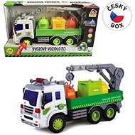 MaDe Flywheel garbage truck, 13 × 26 × 8 cm - Toy Car