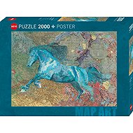 HEYE Puzzle Map Art: Horse 2000 pieces - Jigsaw Puzzle