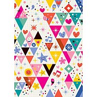 YAZZ Puzzle Fun Triangles 1000 pieces - Jigsaw Puzzle