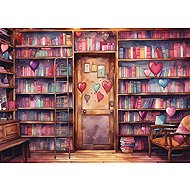 YAZZ Puzzle Romantic Library 1000 pieces - Jigsaw Puzzle