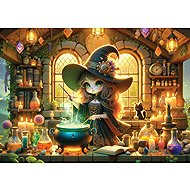 YAZZ Puzzle Cute Witch 1000 pieces - Jigsaw Puzzle