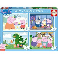 EDUCA Peppa Pig Puzzle 4in1 (20,40,60,80 pieces) - Jigsaw Puzzle