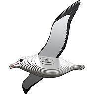 EUGY Albatros královský 3D kartonová skládačka   - 3D Puzzle
