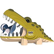EUGY Aligátor 3D kartonová skládačka   - 3D Puzzle