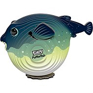 EUGY Čtverzubec 3D kartonová skládačka   - 3D Puzzle