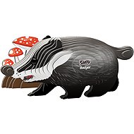 EUGY Jezevec 3D kartonová skládačka   - 3D Puzzle