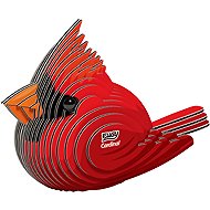EUGY Kardinál červený 3D kartonová skládačka   - 3D Puzzle
