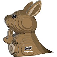 EUGY Klokan 3D kartonová skládačka   - 3D Puzzle