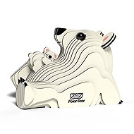 EUGY Lední medvěd 3D kartonová skládačka   - 3D Puzzle