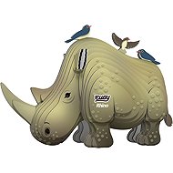 EUGY Nosorožec 3D kartonová skládačka   - 3D Puzzle