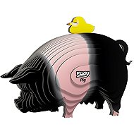 EUGY Prase 3D kartonová skládačka   - 3D Puzzle