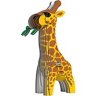 EUGY Žirafa 3D kartonová skládačka   - 3D Puzzle