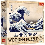 TREFL Wooden Art: Hokusai - Great Wave Kanagawa 200 pieces - Jigsaw Puzzle