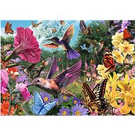 TREFL Premium Plus Tea Time: Hummingbird Garden 1000 pieces - Jigsaw Puzzle
