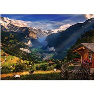 TREFL Premium Plus Photo Odyssey: Lauterbrunnen, Switzerland 1000 pieces - Jigsaw Puzzle
