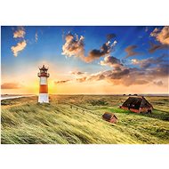 TREFL Premium Plus Photo Odyssey: Lighthouse Ost on the island of Sylt 1000 pieces - Jigsaw Puzzle