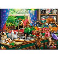 TREFL Premium Plus Tea Time: Cute Kittens 1000 pieces - Jigsaw Puzzle