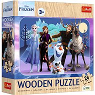 TREFL Wooden Ice Kingdom: the Amazing Kingdom 24 pieces - Jigsaw Puzzle