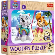 TREFL Wooden Paw Patrol: Girl Patrol 24 pieces - Jigsaw Puzzle