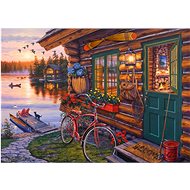SCHMIDT Cottage by the lake 1000 pieces - Jigsaw Puzzle