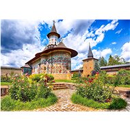 Enjoy Sucevita Monastery, Suceava, Romania 1000 pieces - Jigsaw Puzzle
