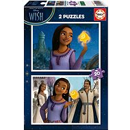 EDUCA Wishes 2 × 20 pieces - Jigsaw Puzzle
