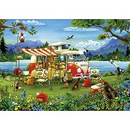 EDUCA Camping 1000 pieces - Jigsaw Puzzle