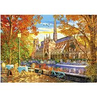 EDUCA Autumn Notre Dame 1000 pieces - Jigsaw Puzzle