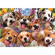 EDUCA Puppy Selfie 1000 pieces - Jigsaw Puzzle