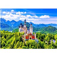 Enjoy Neuschwanstein Castle in summer, Germany 1000 pieces - Jigsaw Puzzle