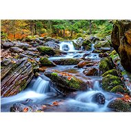 Enjoy Forest river in autumn 1000 pieces - Jigsaw Puzzle