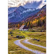 Enjoy Cottage in the mountains 1000 pieces - Jigsaw Puzzle