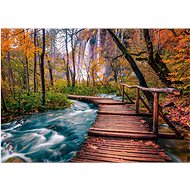Enjoy Forest stream in Plitvice, Croatia 1000 pieces - Jigsaw Puzzle