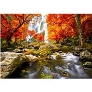 Enjoy Autumn Waterfall 1000 pieces - Jigsaw Puzzle