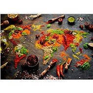 Enjoy Spice World Map 1000 pieces - Jigsaw Puzzle