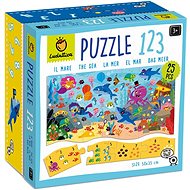 Ludattica Puzzle 123, Learn to Count, Sea, 25 pieces - Jigsaw Puzzle