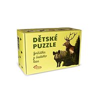 Clever Monkey Children's Puzzle, Animals from the Czech Forest, 26 pieces - Jigsaw Puzzle