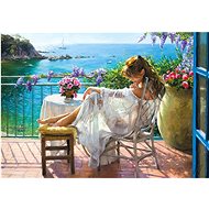 CHERRY PAZZI Beauty and the Blue Sea 2000 pieces - Jigsaw Puzzle