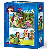 ART PUZZLE Princess Dream 2 × 100 pieces - Jigsaw Puzzle