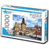 Tourist edition Prague Charles Bridge 1000 pieces (No.1) - Jigsaw Puzzle