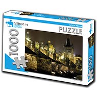 Tourist edition Night Prague 1000 pieces (No.10) - Jigsaw Puzzle