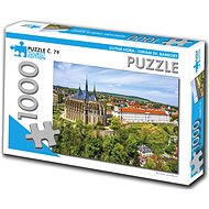Tourist edition Kutná Hora St. Barbara's Cathedral 1000 pieces (No.79) - Jigsaw Puzzle