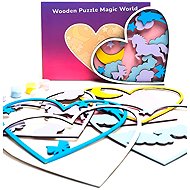 BusyKids Wooden Puzzle Magic World - Wooden Puzzle