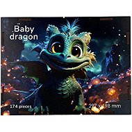 BusyKids Wooden Puzzle Baby Dragon - Wooden Puzzle
