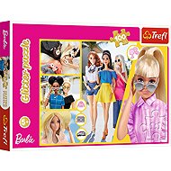 TREFL Třpytivé puzzle Barbie 100 dílků - Jigsaw Puzzle