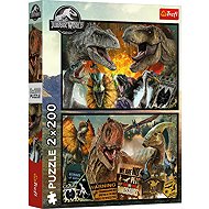 TREFL Puzzle Jurassic World 2 × 200 Pieces - Jigsaw Puzzle