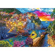 TREFL Puzzle An Evening Stroll in Cinque Terre 1000 Pieces - Jigsaw Puzzle
