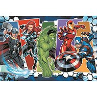 TREFL Puzzle Avengers: Unbeatable 60 Pieces - Jigsaw Puzzle