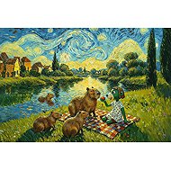 TREFL Puzzle Feeding Capybaras 100 pieces - Jigsaw Puzzle